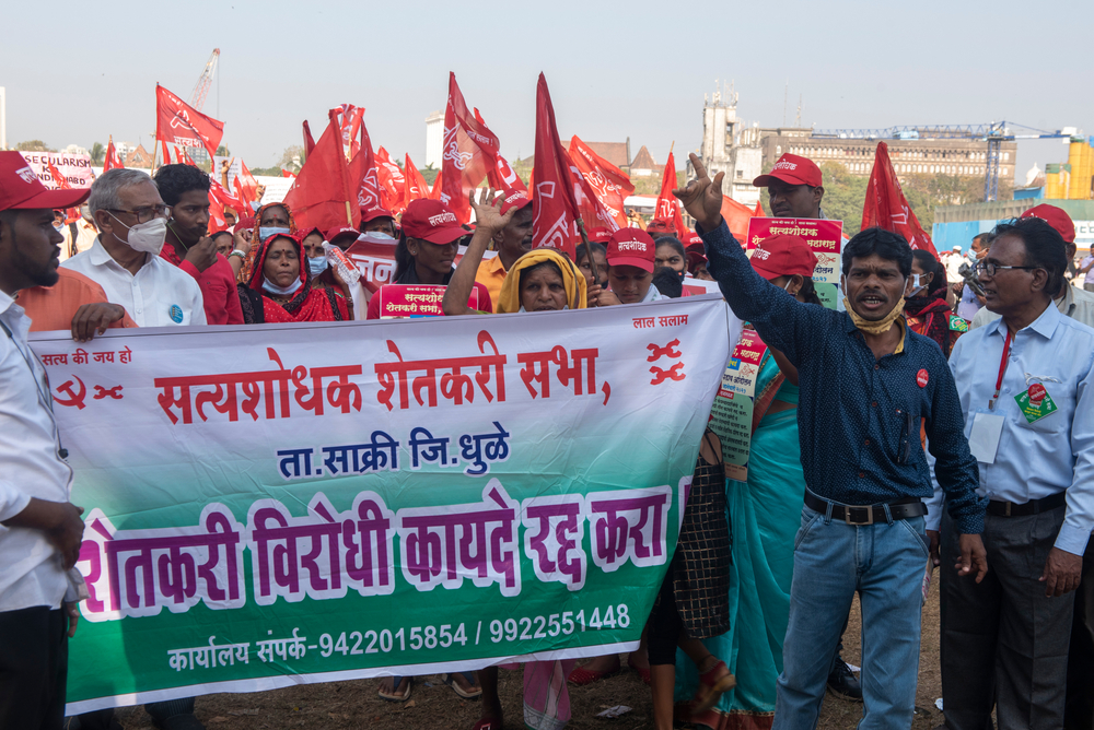 Indien: Massenproteste nach dem Streik mit 250 Millionen gehen weiter