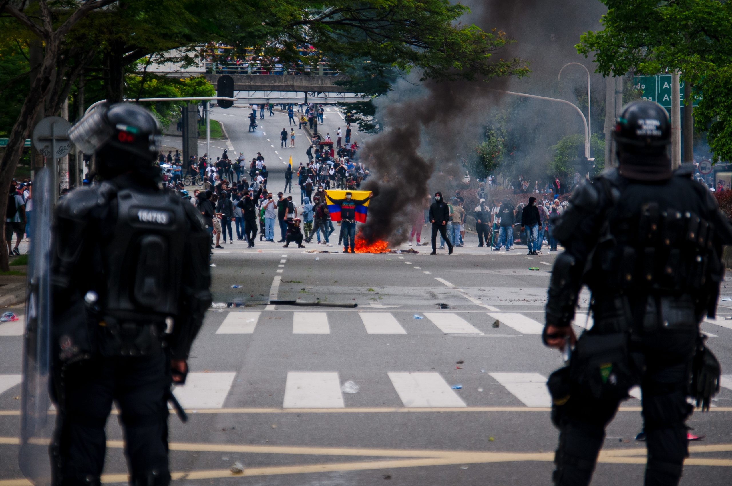 Kolumbianische Polizei ermordet Streikende mit deutschen Waffen