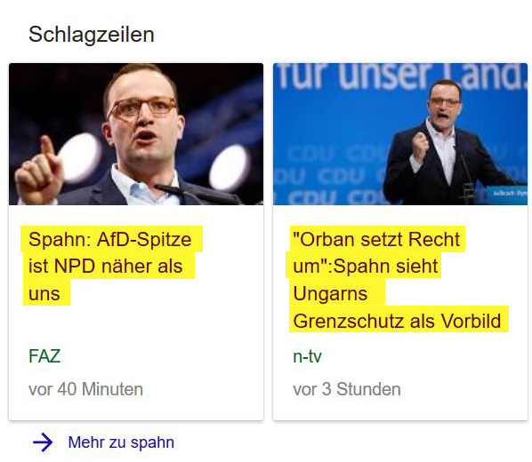 Spahn will die AfD mit rassistischer Hetze „überflüssig machen“