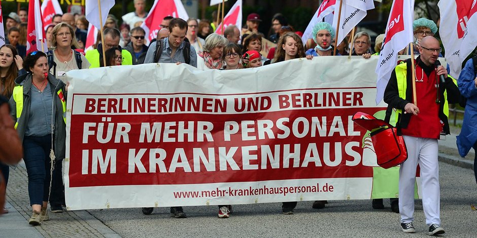 Berlin: Volksbegehren für mehr Personal in der Pflege gestartet