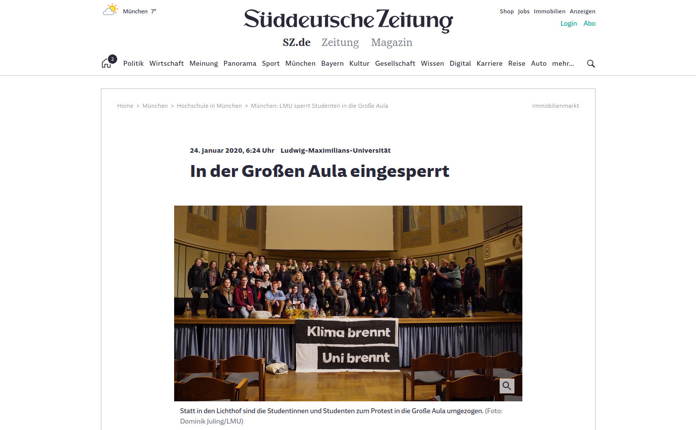 Süddeutsche Zeitung: 