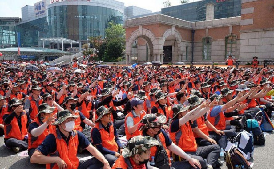 Südkorea: Hunderttausend kämpfen gegen prekäre Arbeit