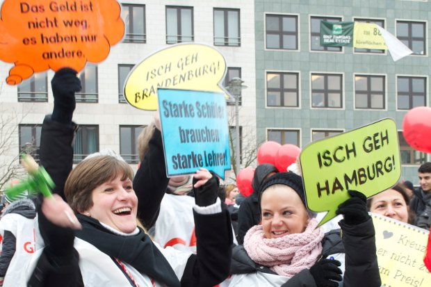 Gleiches Geld für gleiche Arbeit!