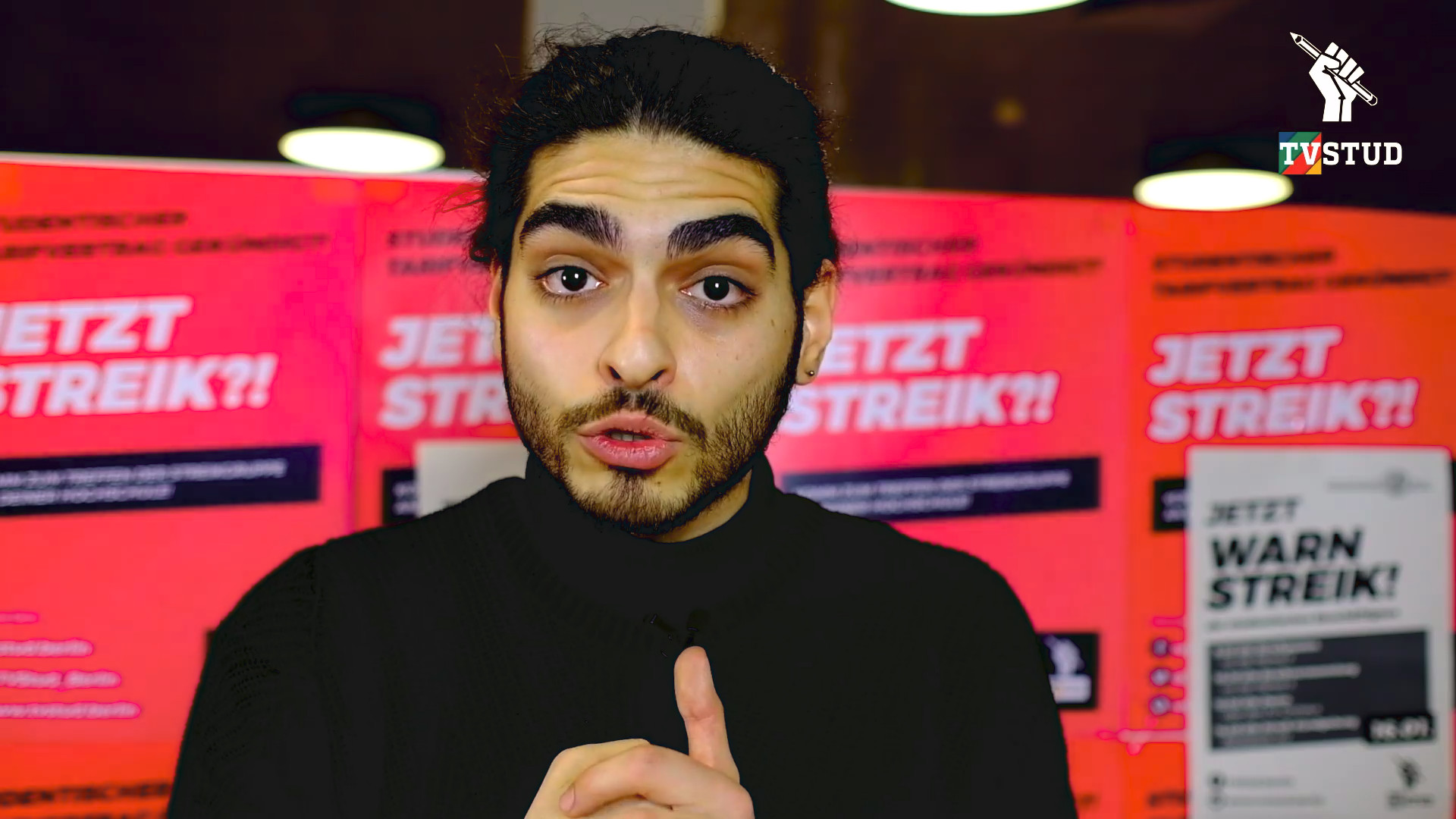 [Video] TVStud: Kommt zum Streik! Lasst euch nicht einschüchtern!