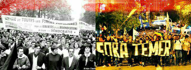 Vom Pariser Mai 68 zur heutigen Staatskrise in Brasilien: Ein historischer Vergleich