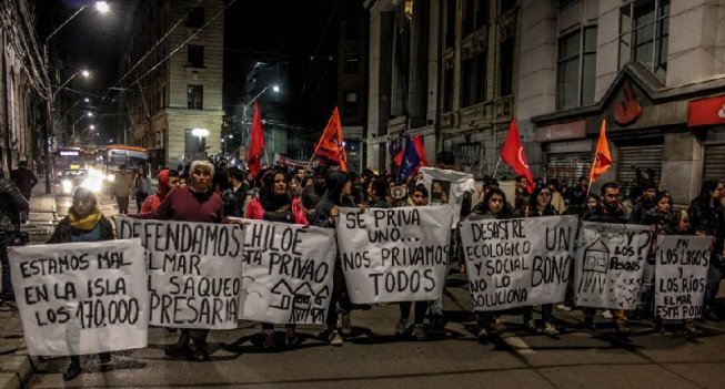 Schüler*innen zeigen sich solidarisch mit kämpfenden Fischer*innen